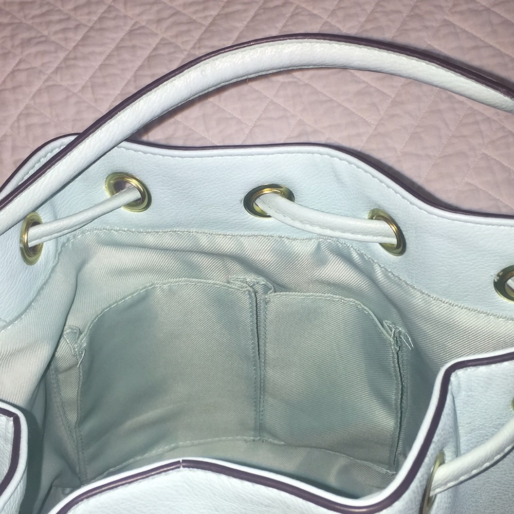 Merona mint leather pullstring bag - Picture 5 of 10